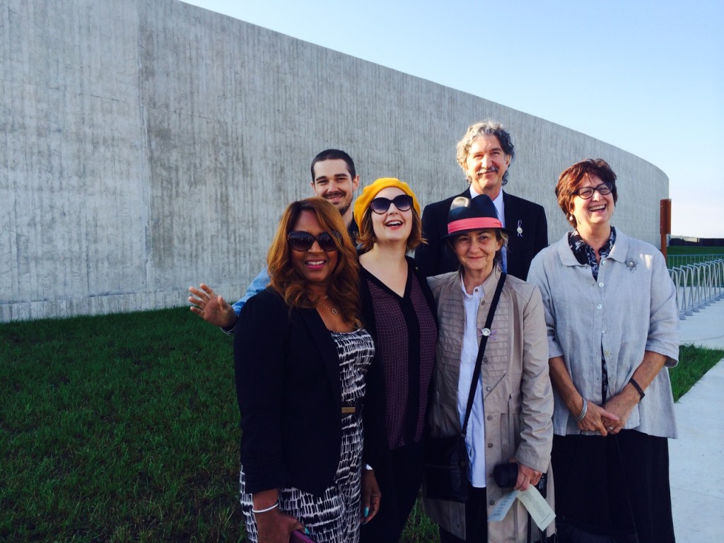 Flight 93 Architects Paul and Milena Murdoch with University of Akron Faculty and Designers 